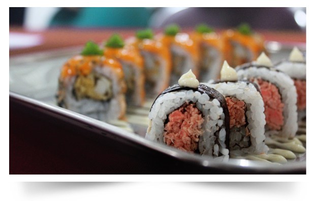 Etalage features Sushi bar